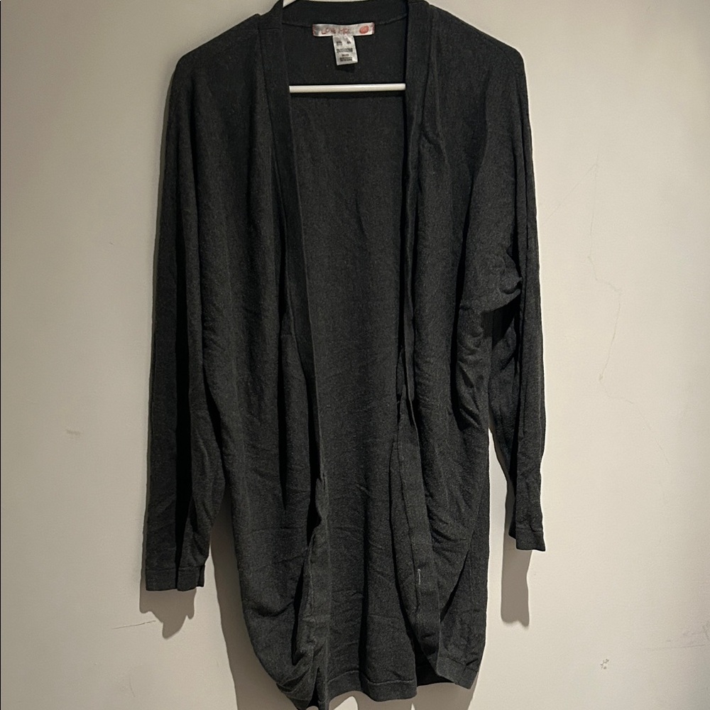 ⭐️ 4/$20 Open-Front Gray Cardigan